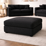 HerringboneLuxe Footstool