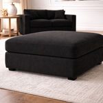HerringboneLuxe Footstool