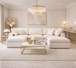 Mayfair XL U Shape Sofa Footstool x2 - Modular