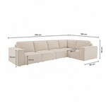 New England Modular Large Right Hand L-Shape Sofa