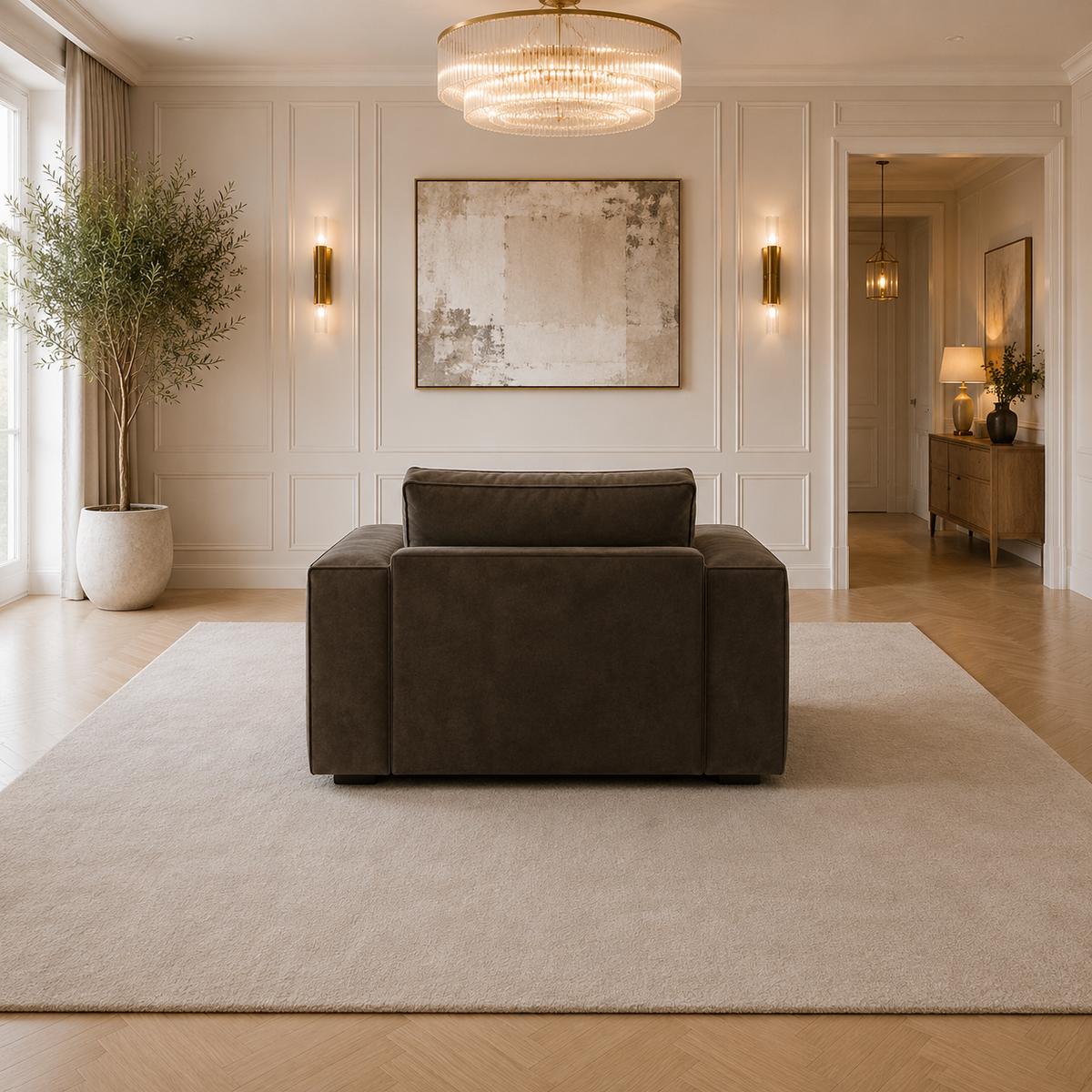 Chester Luxe Love Seat - Modular