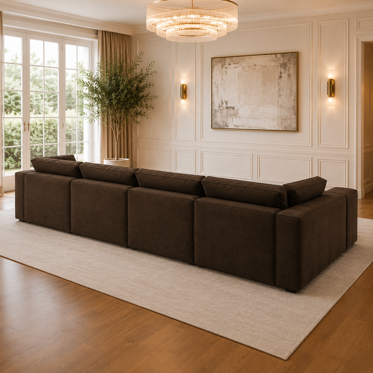 Chester Luxe XL U Shape Closed End - Modular