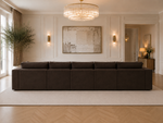 Chester Luxe XL U Shape Sofa Footstool End - Modular