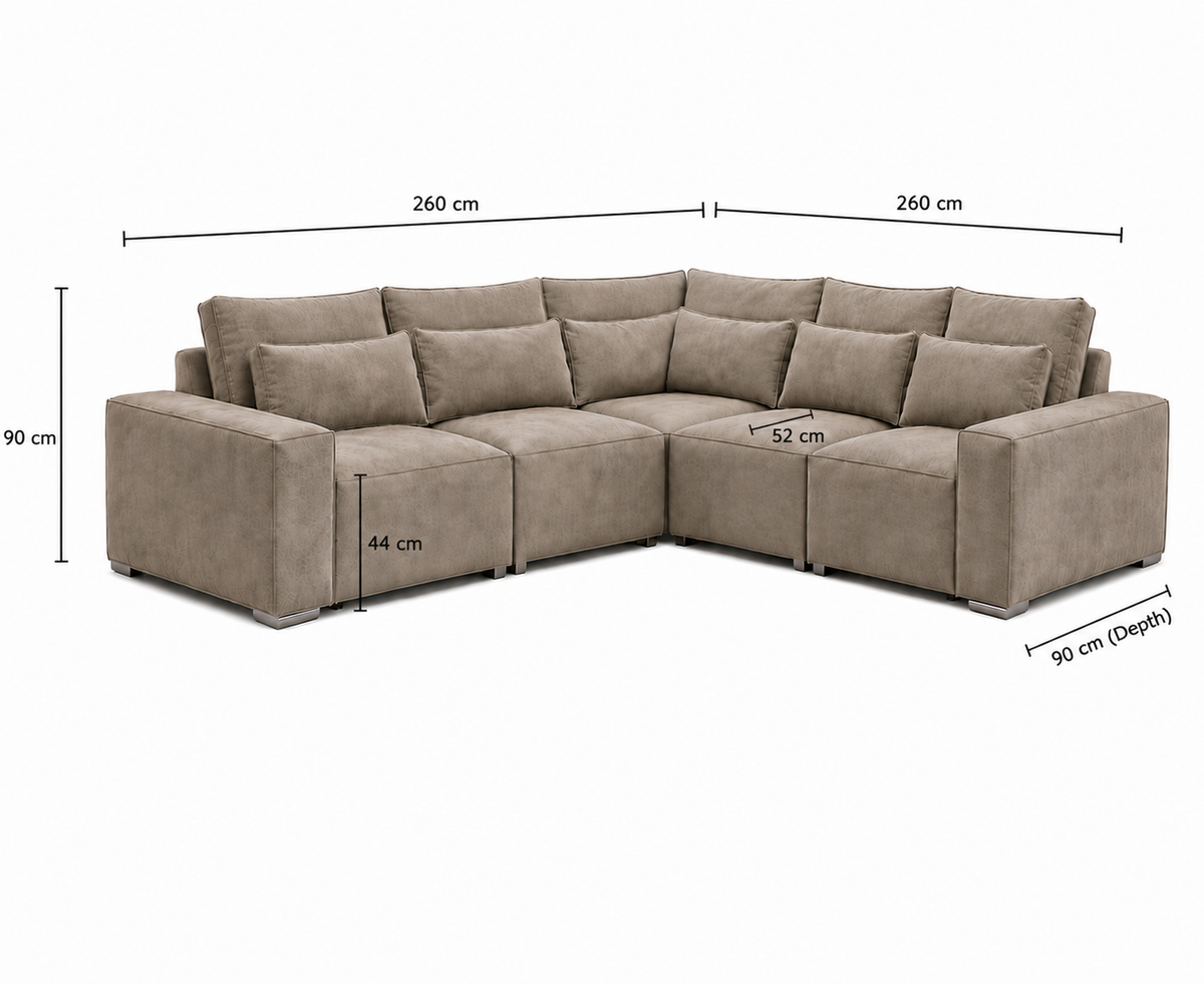 Duke Large Corner Sofa - Modular