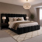 Riviera Fluted Upholstered Bed