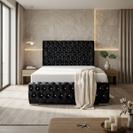 Olympia Crushed Velvet Bed