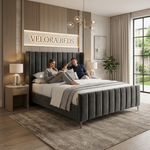 Reverie Fluted Upholstered Bed