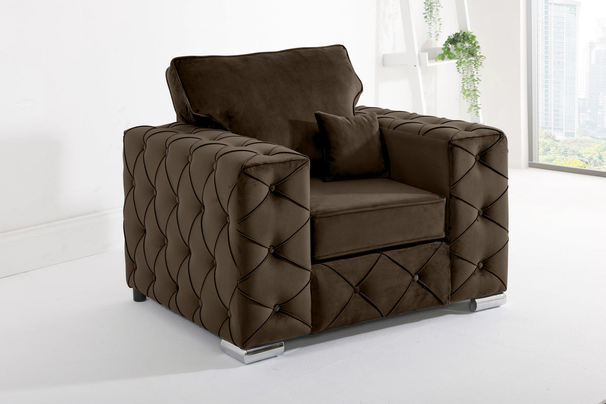 Milton 1c2 Corner Scatter back - Sofa Bed