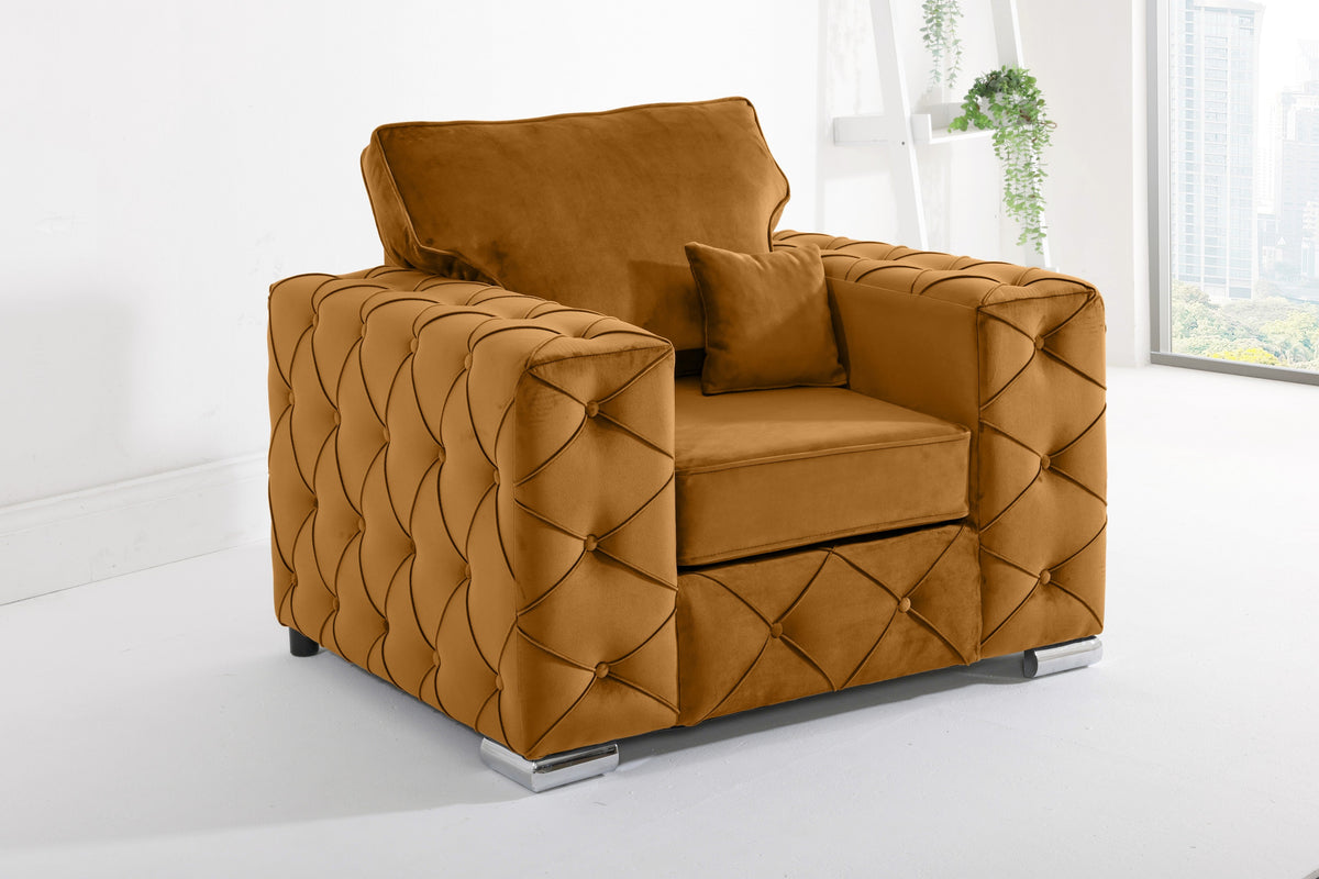 Milton 1c2 Corner Scatter back - Sofa Bed