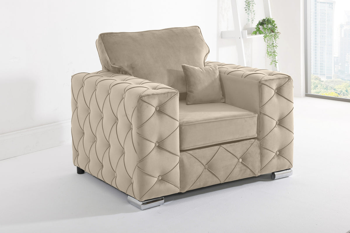 Milton 1c2 Corner Scatter back - Sofa Bed