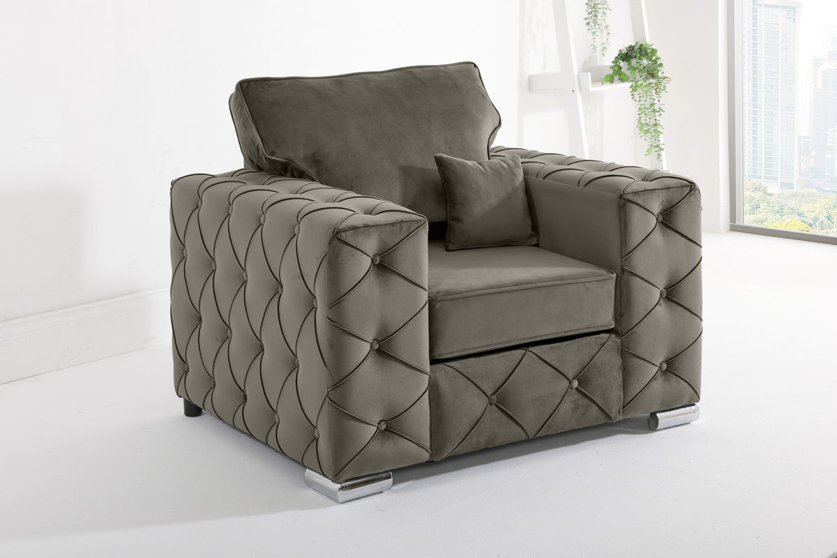 Milton 1c2 Corner Scatter back - Sofa Bed