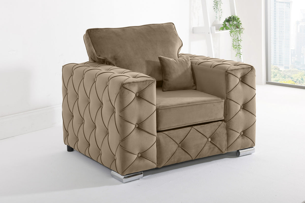 Milton 1c2 Corner Scatter back - Sofa Bed