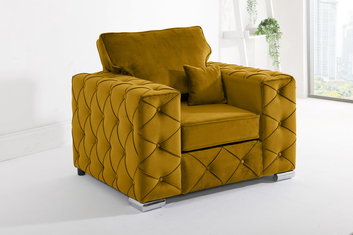 Milton 1c2 Corner Scatter back - Sofa Bed
