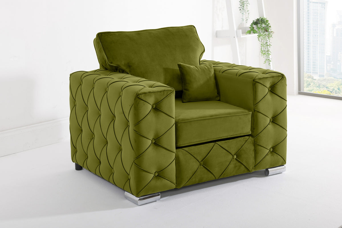 Milton 1c2 Corner Scatter back - Sofa Bed