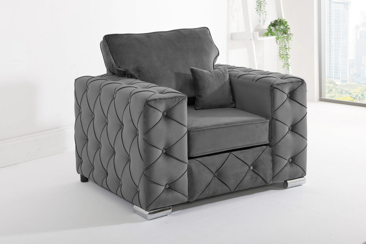 Milton 1c2 Corner Scatter back - Sofa Bed