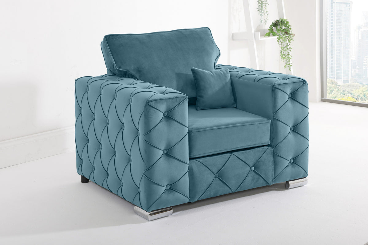 Milton 1c2 Corner Scatter back - Sofa Bed