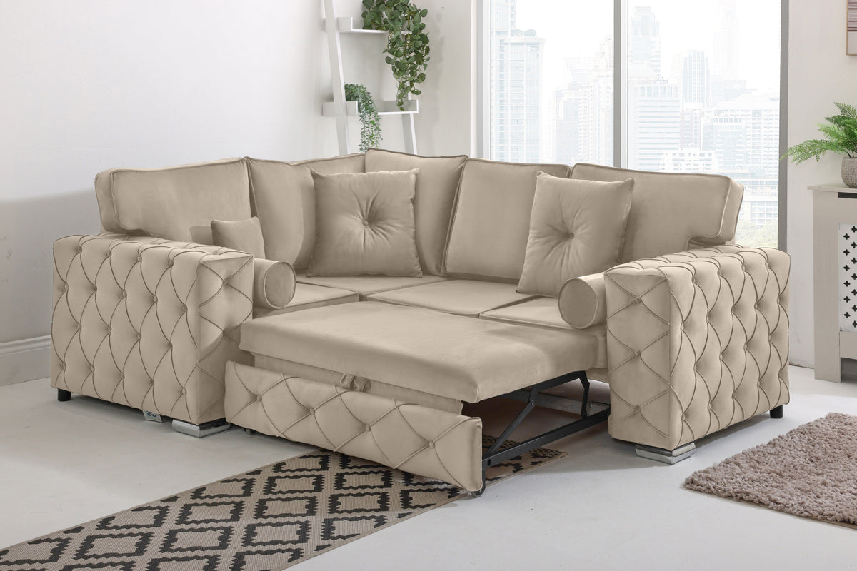 Milton 1c2 Corner Fullback - Sofa Bed