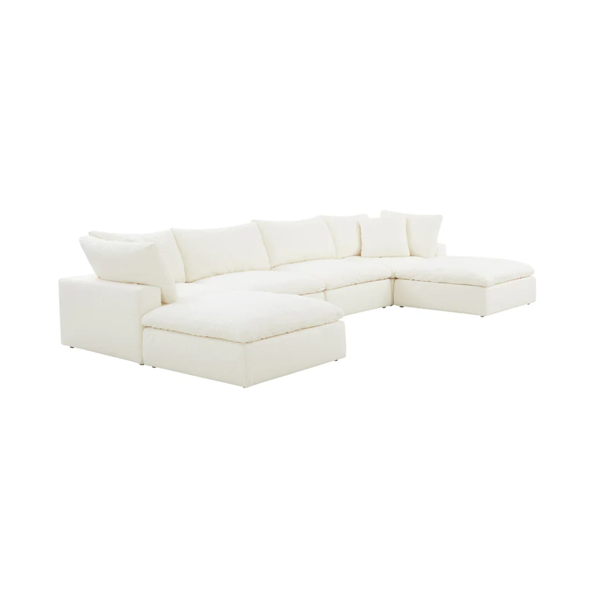 Mayfair XL U Shape Sofa Footstool x2 - Modular