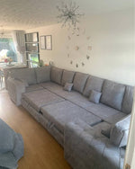 Milton U Shape Double Sofa Bed - Fullback