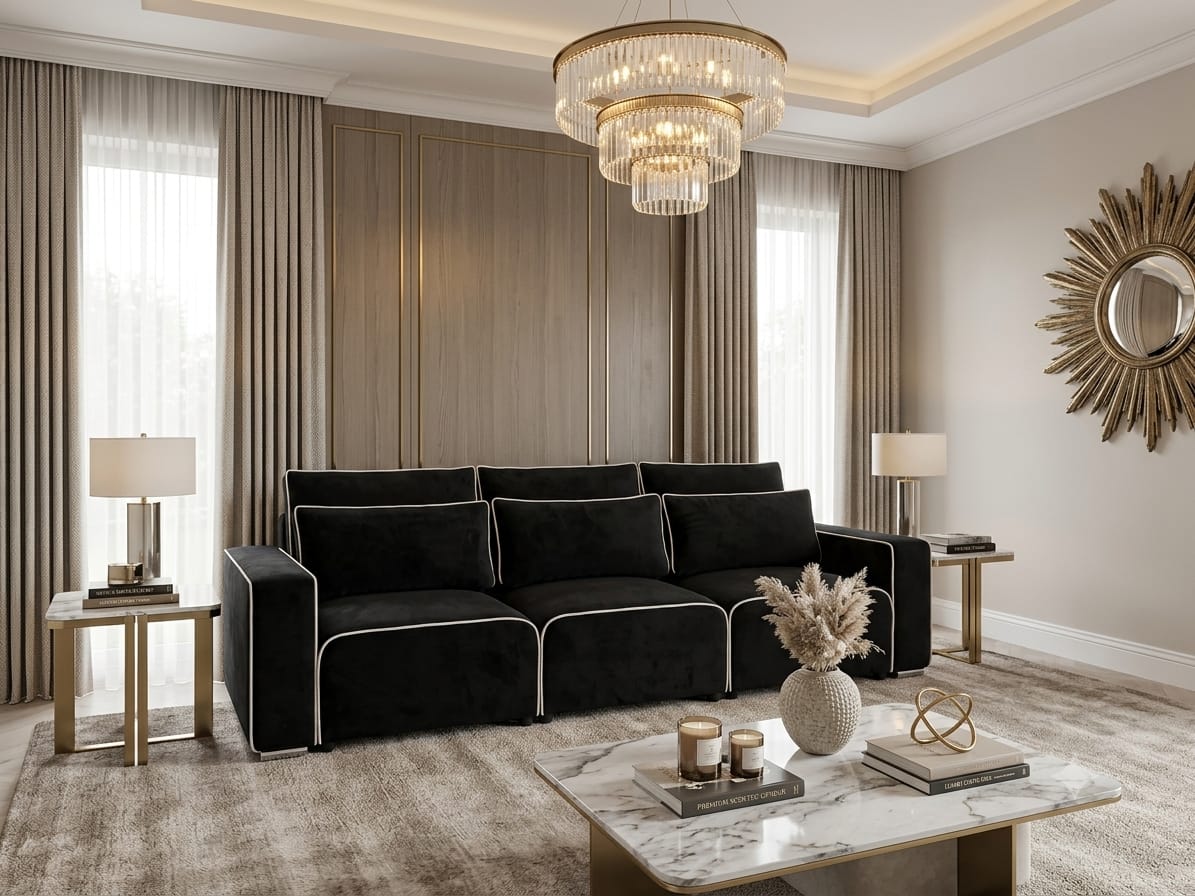 Lucien Luxury Sofa Set