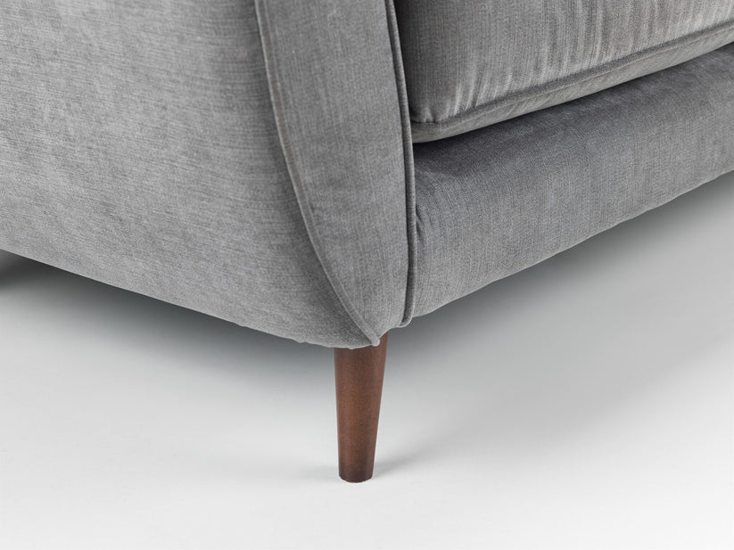 New York 3 Seat Grey Sofa