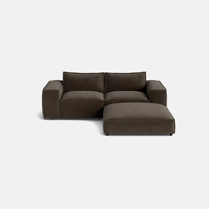 Chester Luxe Medium Left/Right Corner Sofa Footstool End - Modular