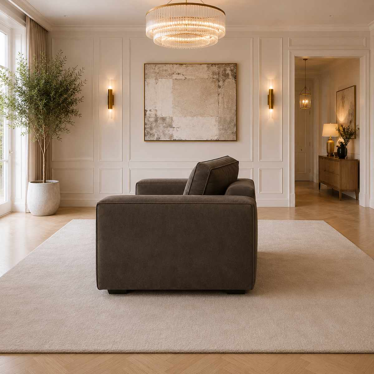 Chester Luxe Love Seat - Modular