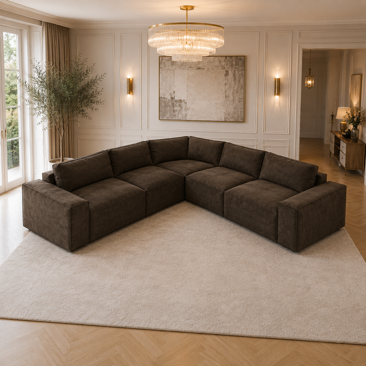 ChesterLuxe Double Corner - Modular