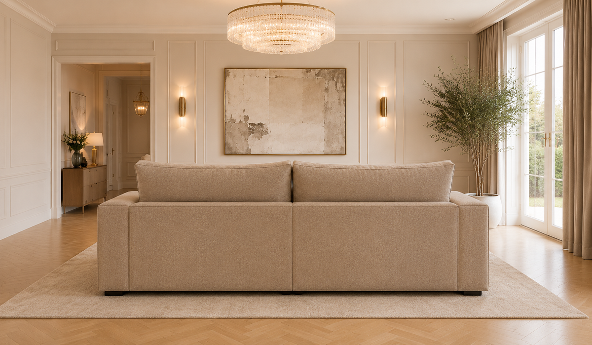 Chester Luxe Medium Left/Right Corner Sofa Footstool End - Modular