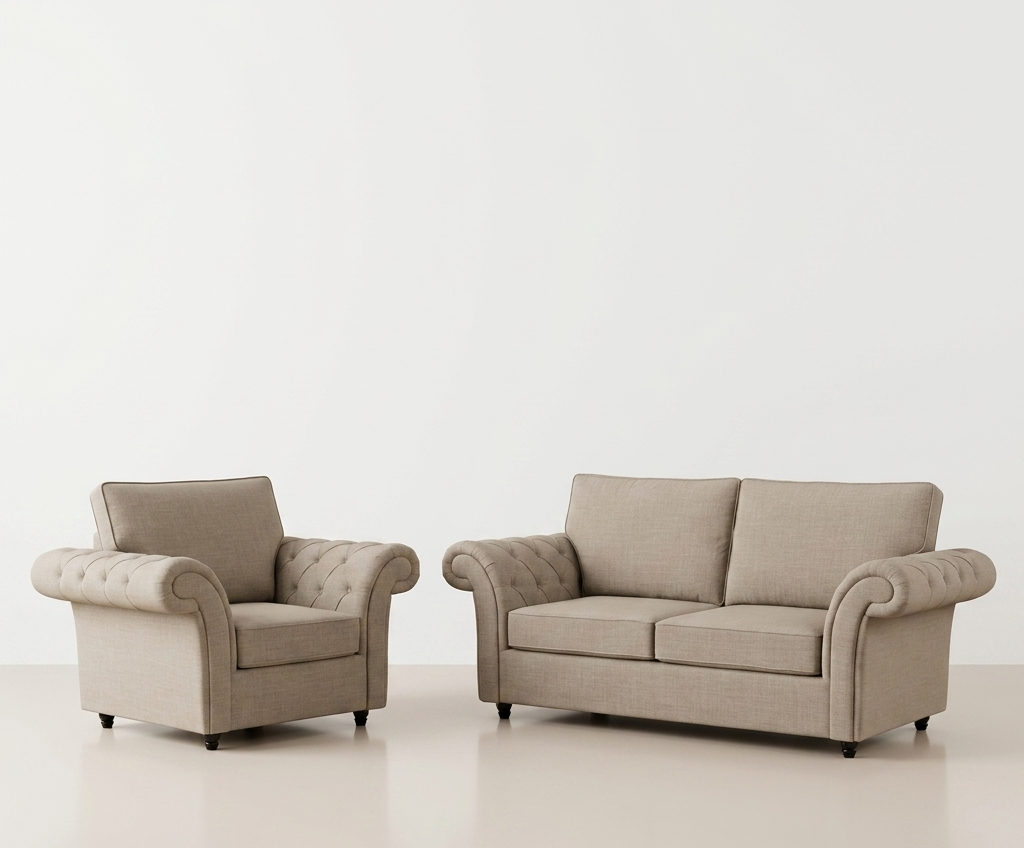 Crofton 3 Seater + Arm Chair - Clearance
