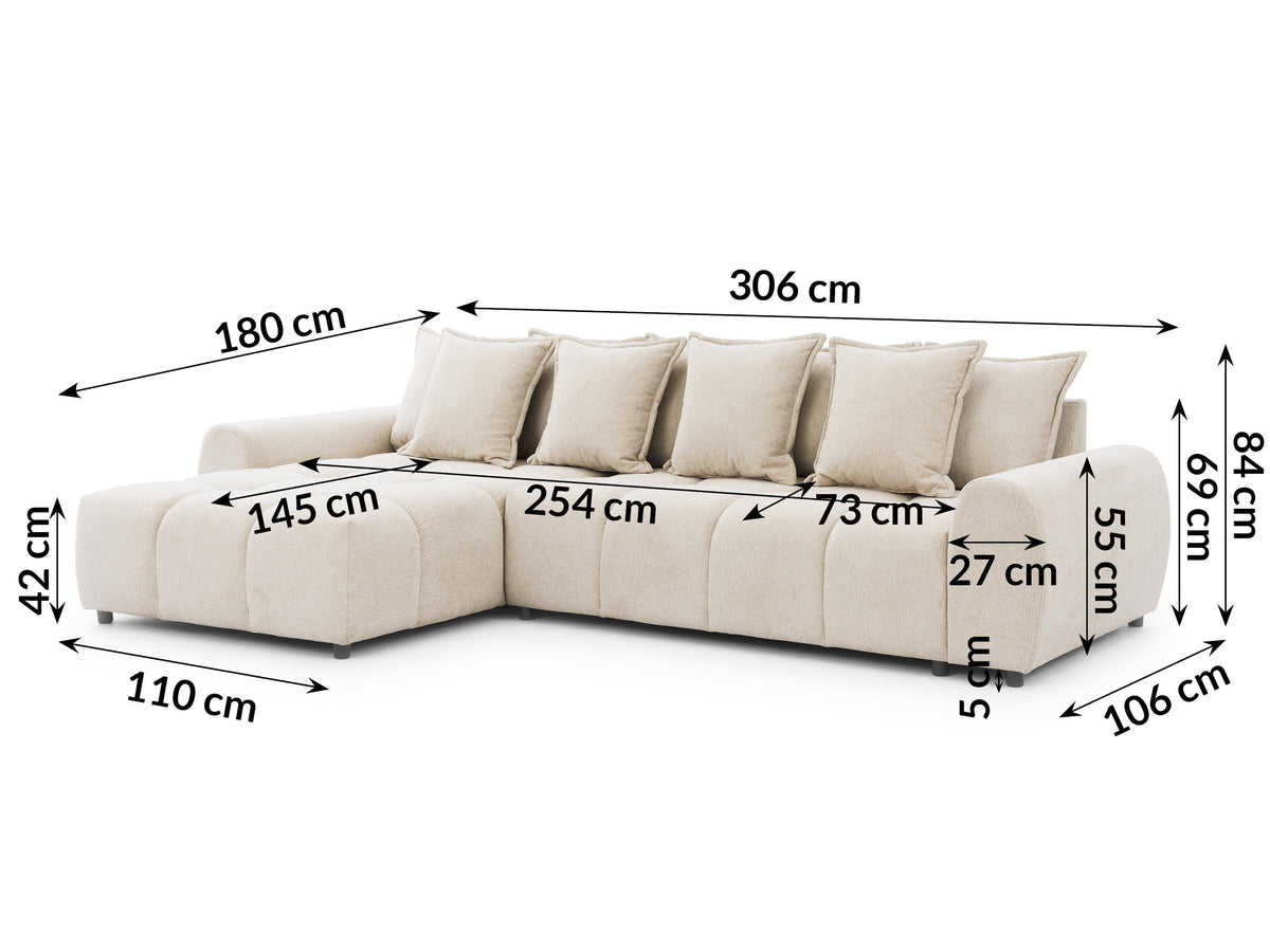 Brixton Corner L - Shape Sofa
