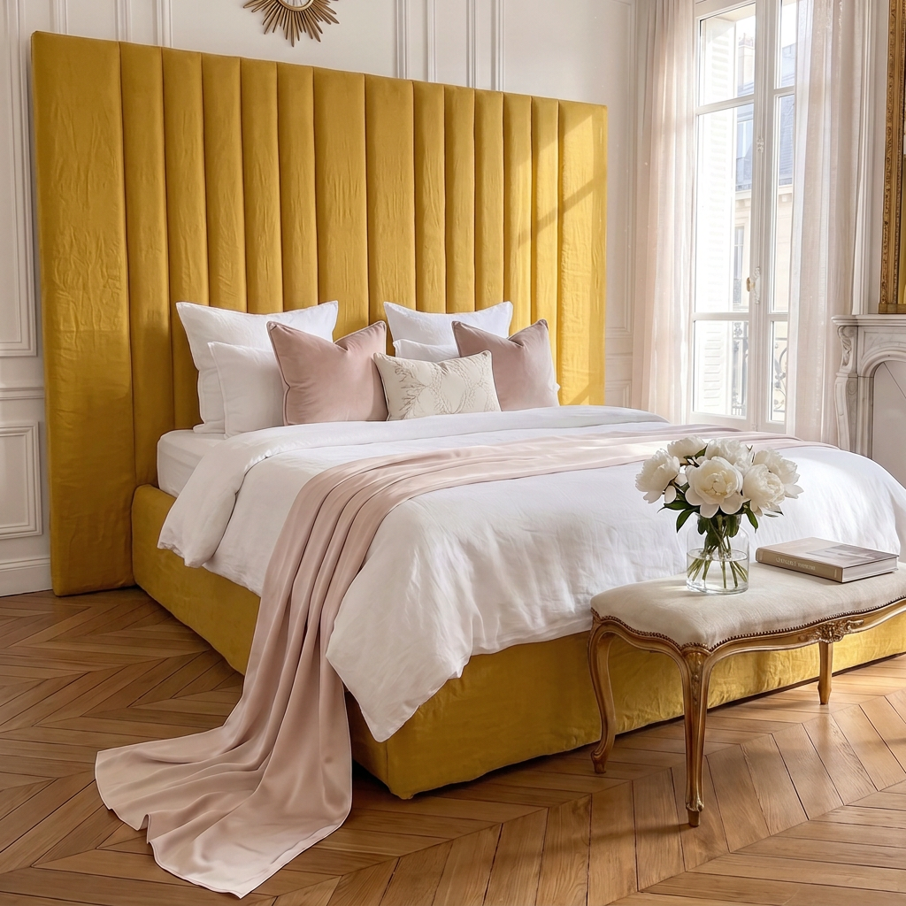 Valencia Luxury Upholstered Bed