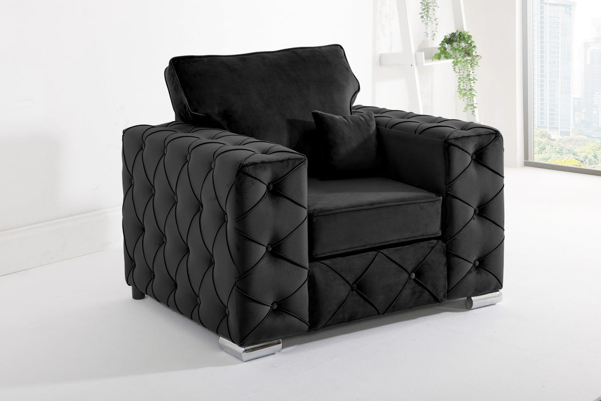 Milton 1c2 Corner Scatter back - Sofa Bed