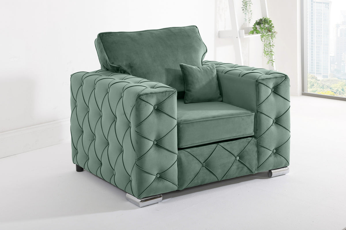 Milton 1c2 Corner Scatter back - Sofa Bed