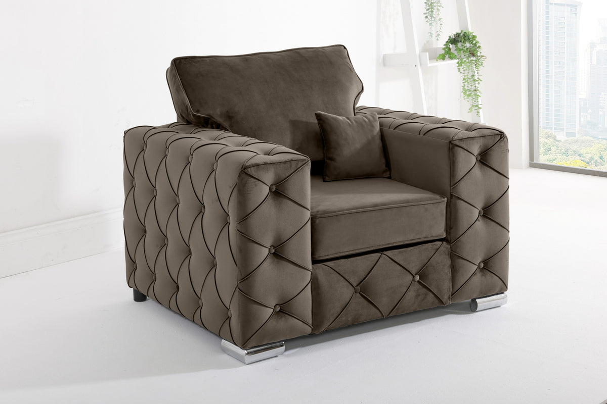 Milton 1c2 Corner Scatter back - Sofa Bed