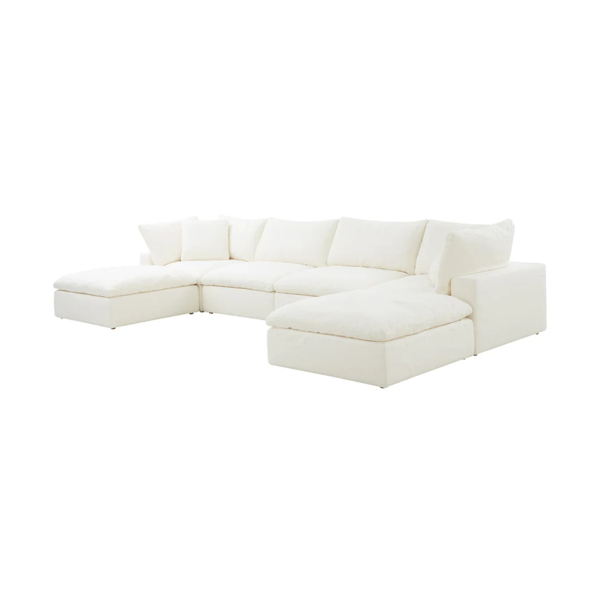 Mayfair XL U Shape Sofa Footstool x2 - Modular