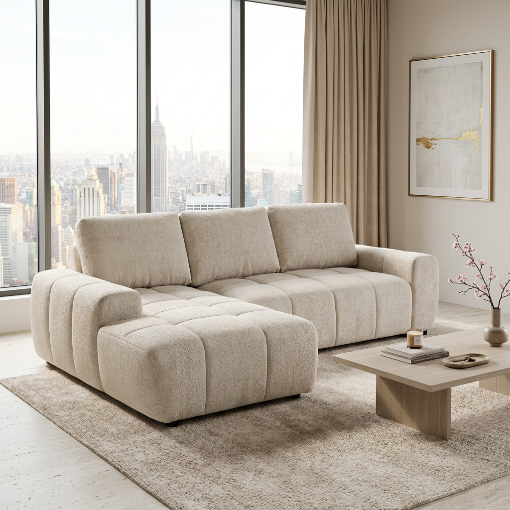 Vertex Left-Hand Facing Chaise Sofa
