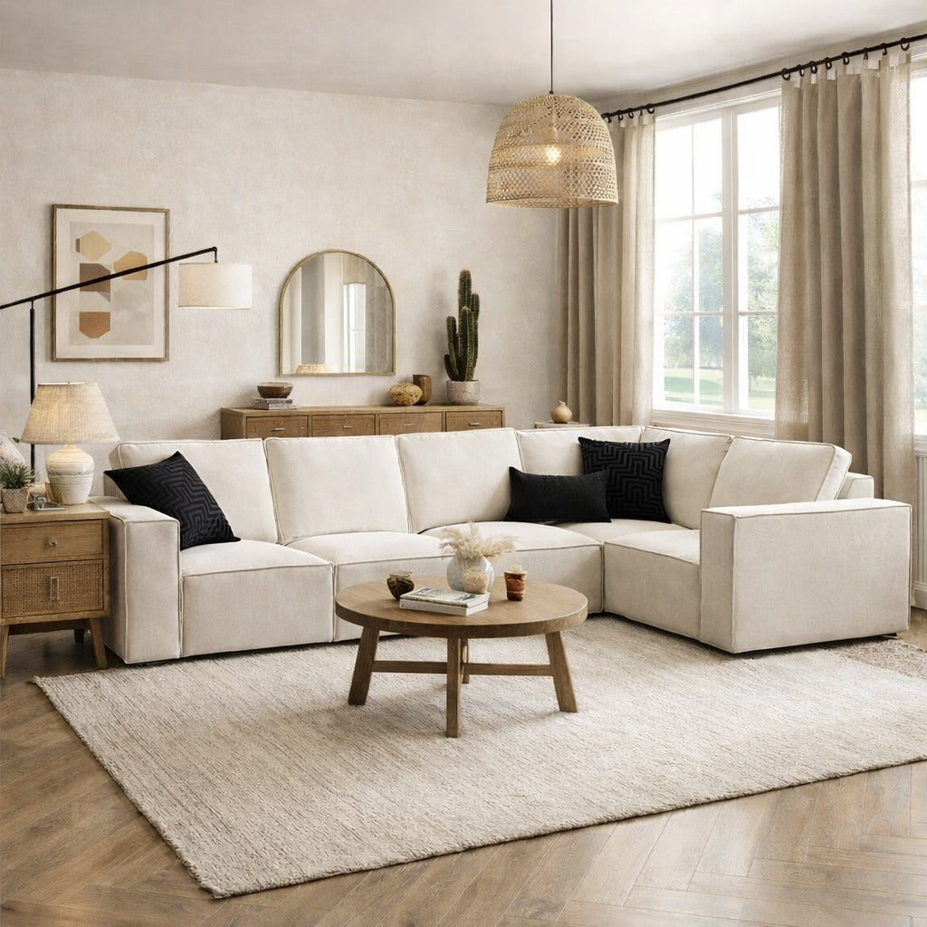 New England Modular Large Right Hand L-Shape Sofa