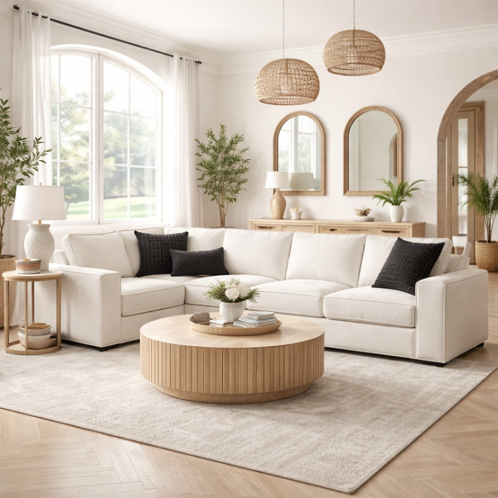New England Modular Small Left Hand L-Shape Sofa
