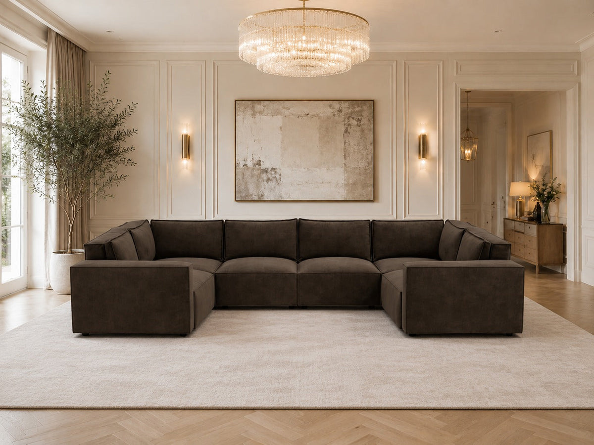 Chester Luxe XL U Shape Open End- Modular
