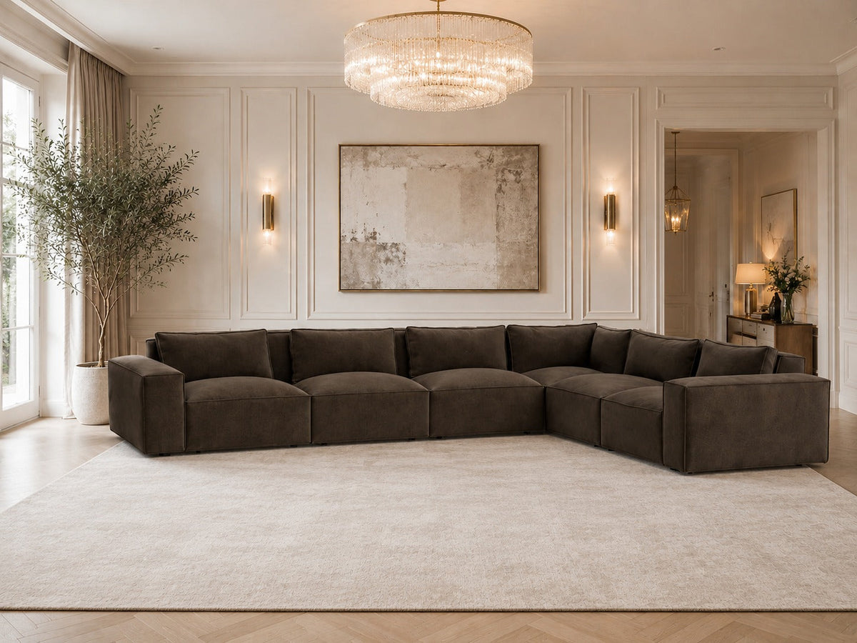Chester Luxe Left/Right Corner Sofa Closed End - Modular