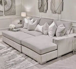 Chelsea L shape with added stool