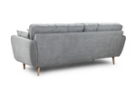New York 3 Seat Grey Sofa